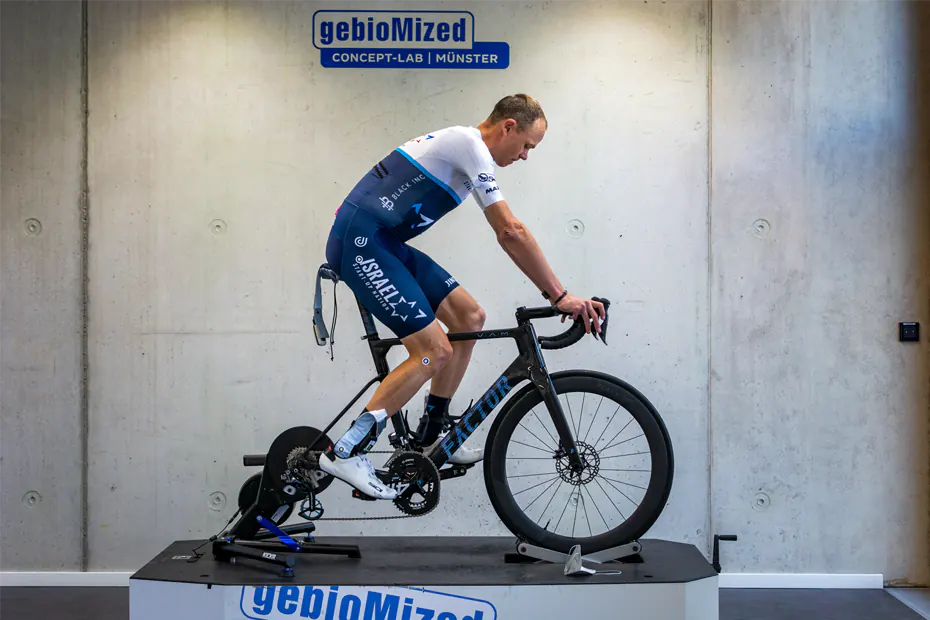 Chris Froome gebioMized Bikefit